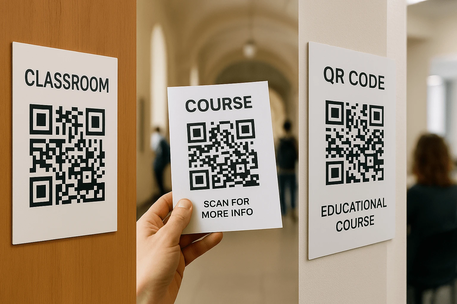 QR codes for schools, universities, and education